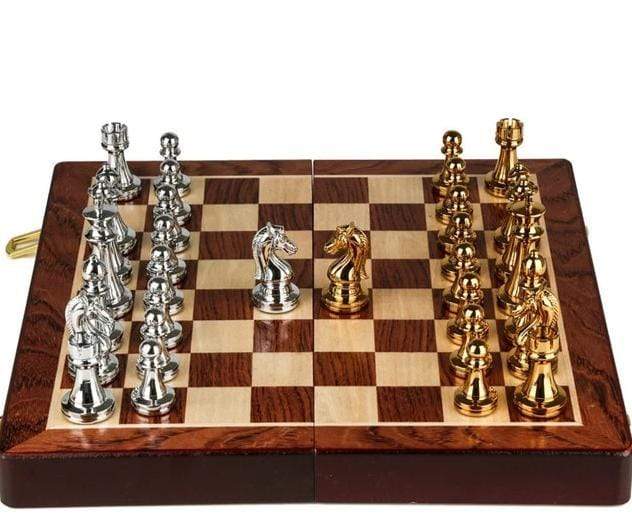 showroomcadeau Jeu d'échecs Jeu d'échecs haut de gamme en Bronze