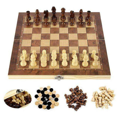 Jeu d'échecs International en bois