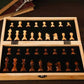showroomcadeau Jeu d'échecs Jeu d'échecs pliant magnétique en bois