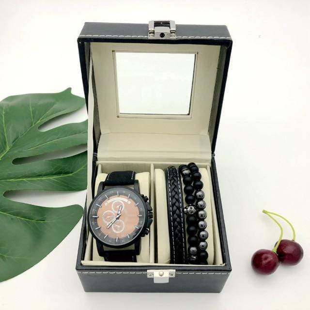 showroomcadeau montre-Bracelet Montre-Bracelet magnifiquement emballé cadeau homme