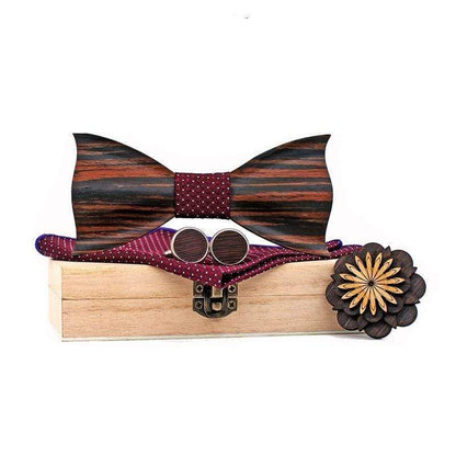 showroomcadeau Noeud papillon Noeud papillon mouchoir boutons de manchette ensembles pour homme